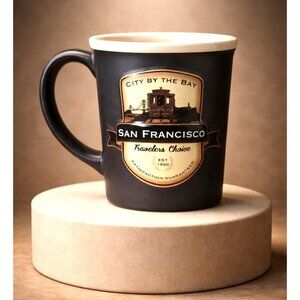San Francisco City By The Bay Ceramic Mug Travelers Choice Souvenir Collectibles